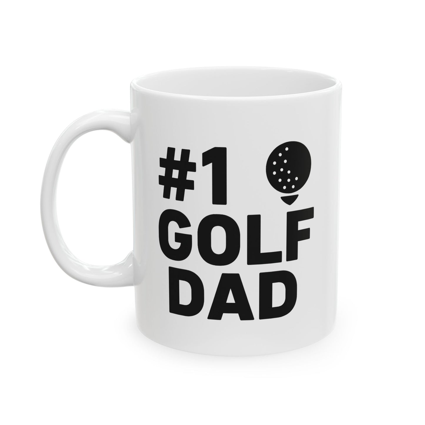 #1 Golf Dad Coffee Cup