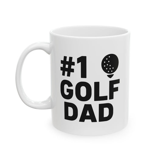#1 Golf Dad Coffee Cup